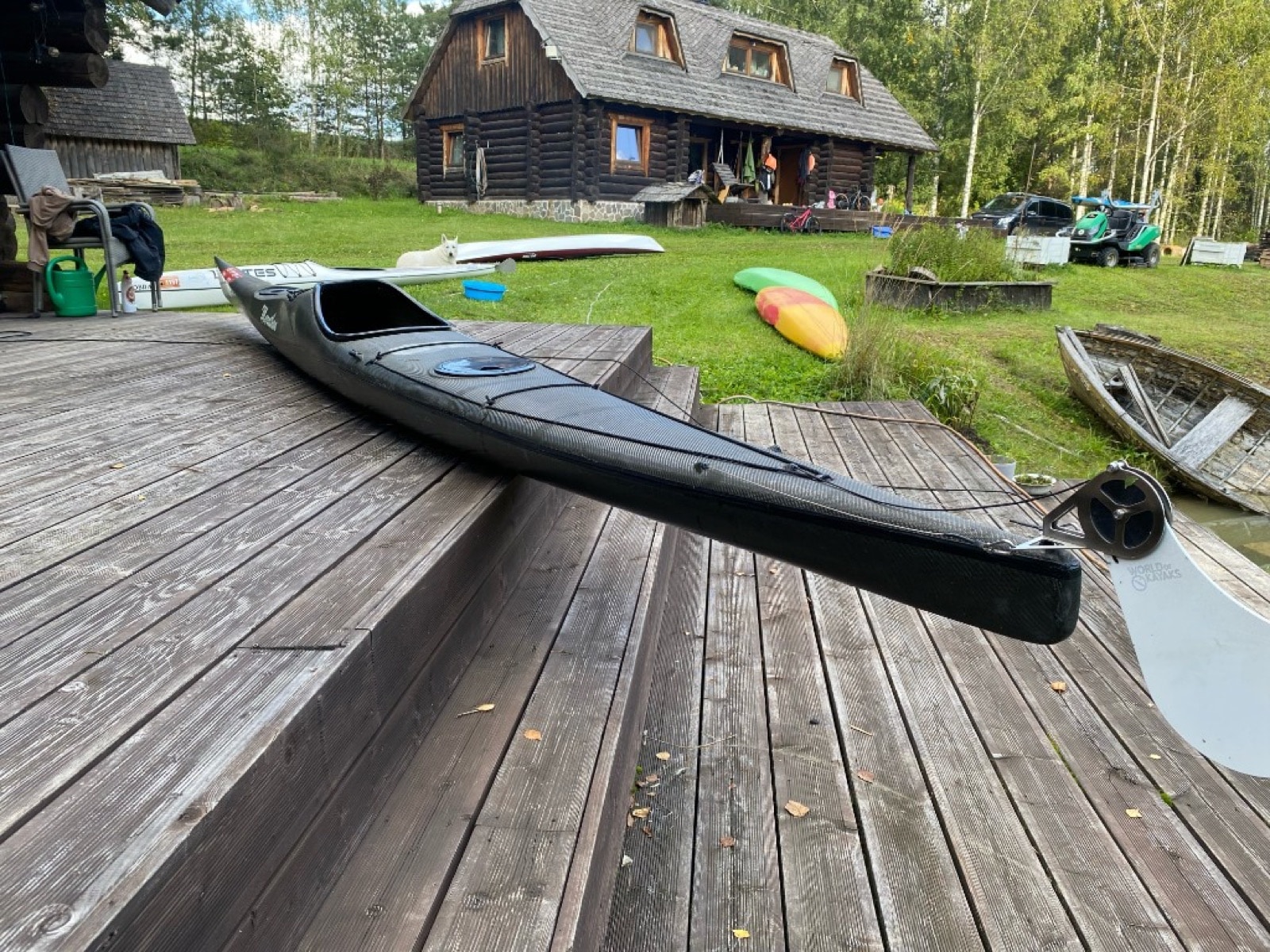 WK 595 Marathon used — stern and rudder