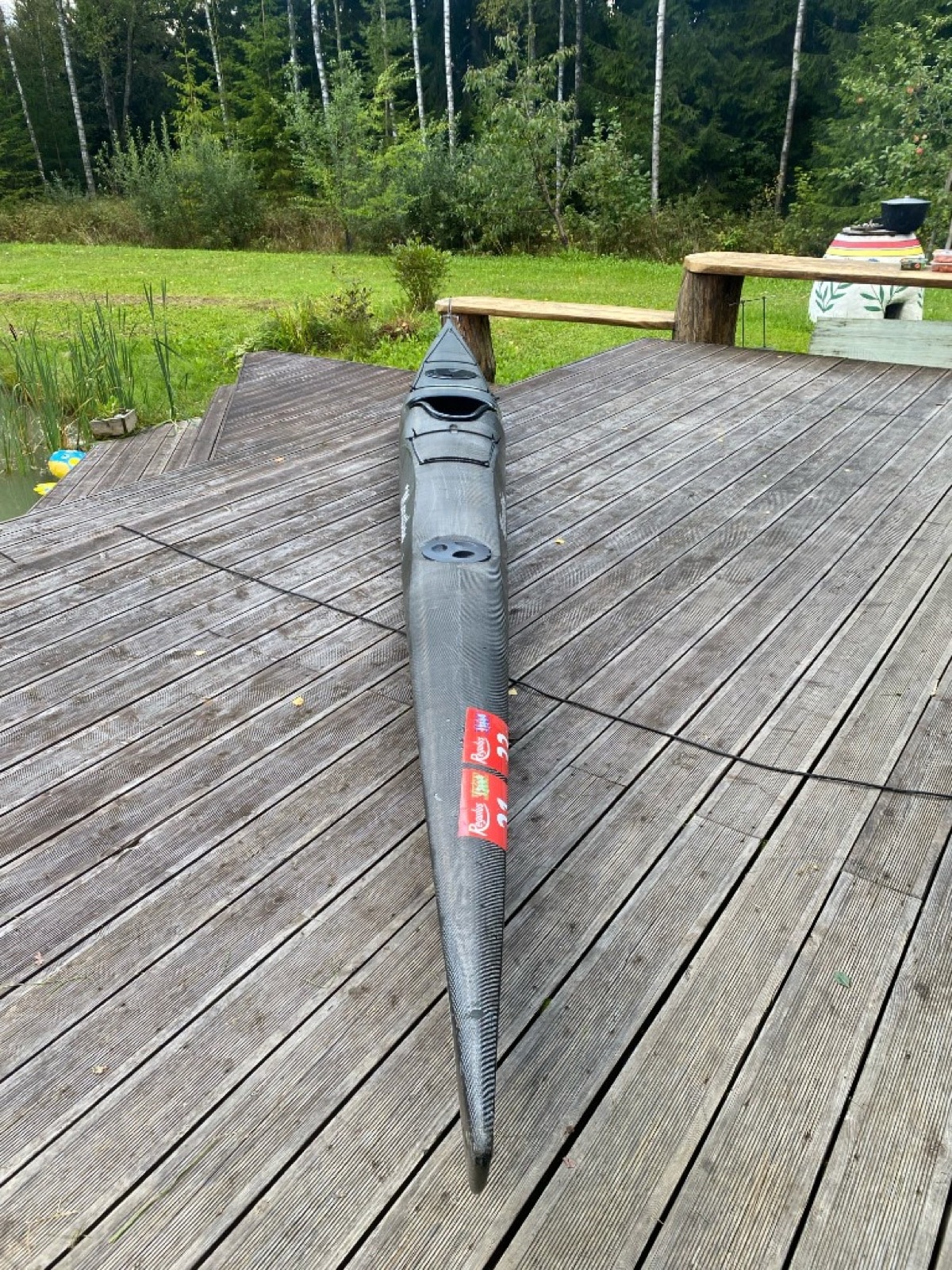 WK 595 Marathon used — hull underside