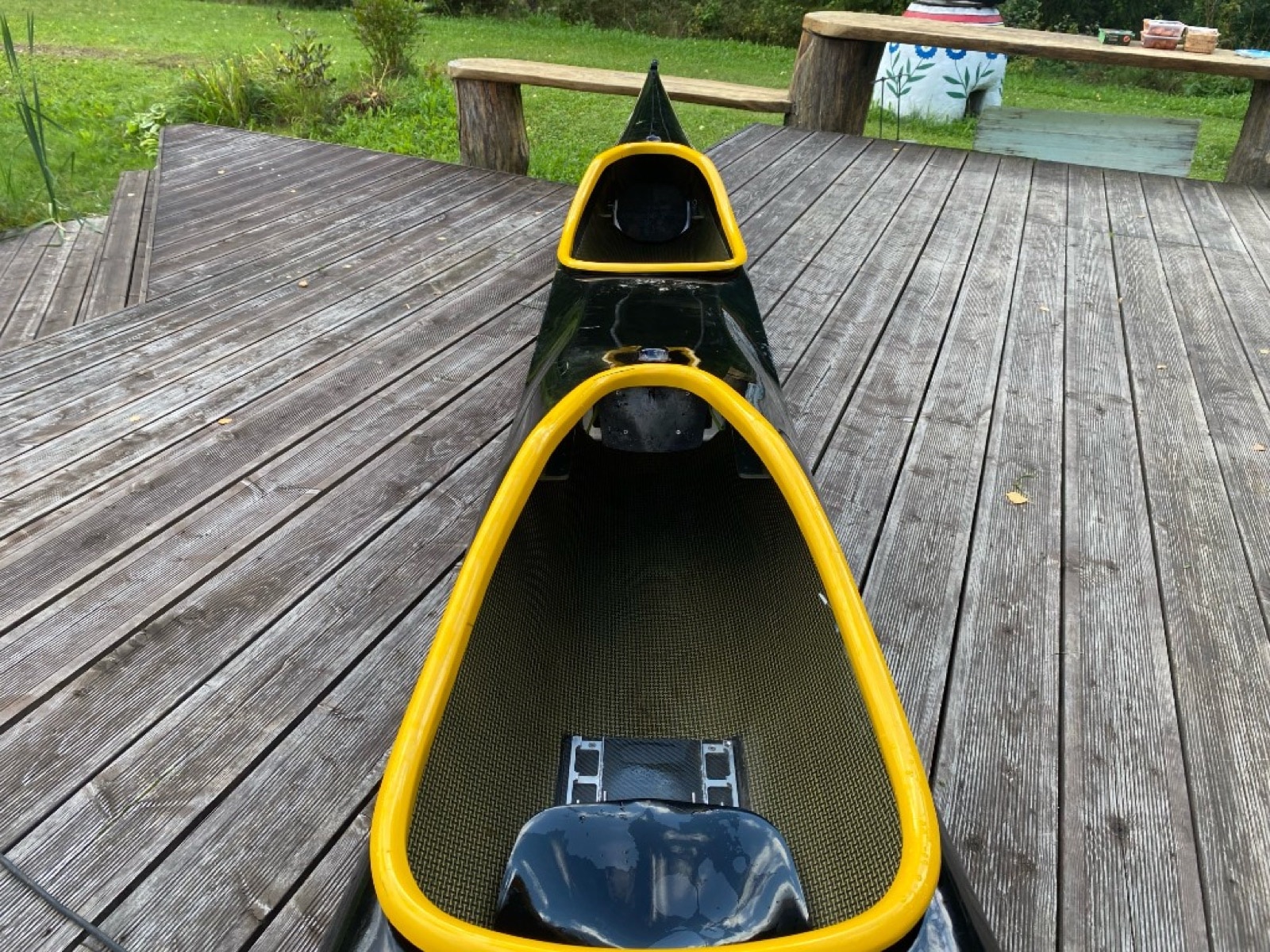 WK 640 Marathon used — cockpits top view