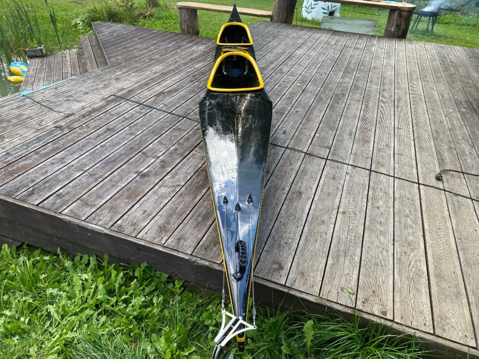 WK 640 Marathon used — deck with rudder