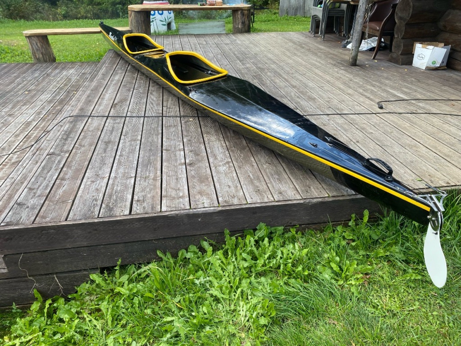 WK 640 Marathon used — hull underside wear